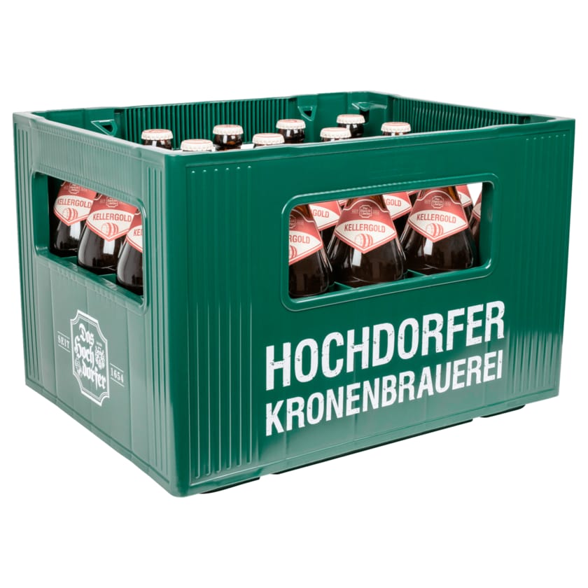 Hochdorfer Kronenbräu Kellergold 20x0,5l